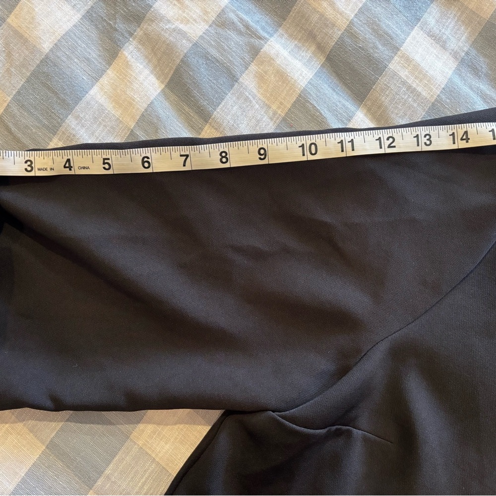 Tuckernuck Black Crepe Royal Shirtdress XL - Picture 5 of 10